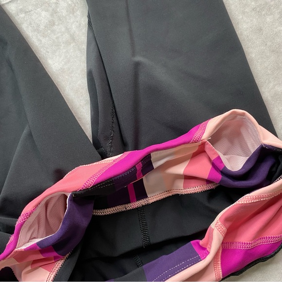 Lululemon Leggings Women's Size 4 Black Cropped High Rise Pockets Acitve Gym - Picture 9 of 16